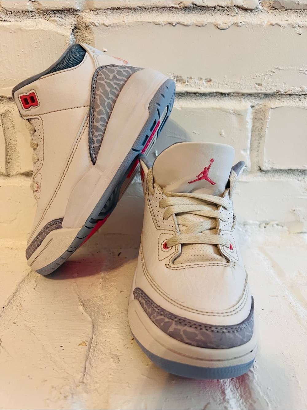 Nike Air Jordan 3 Retro Cobalt Bliss Kids Sneakers 12C